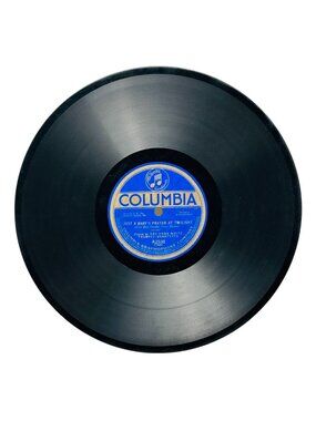 Edna White Quartet Just A Baby’s Prayer At Twilight 78 RPM Columbia A2538 VG+